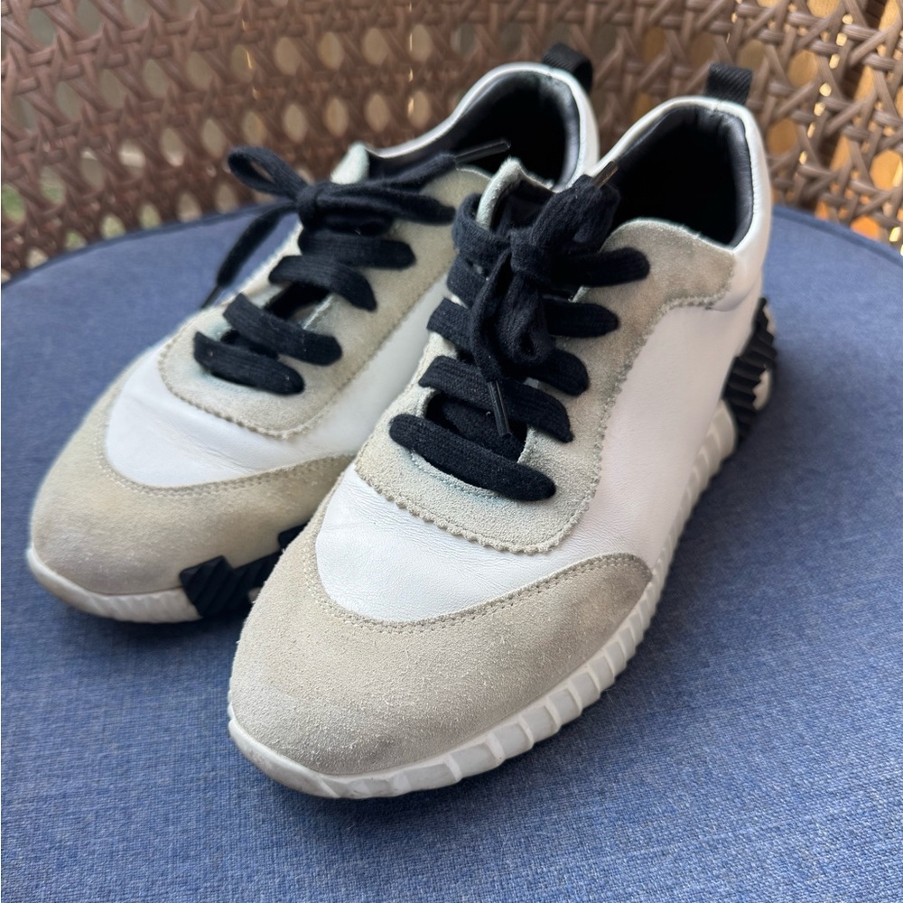 Hermes Bouncing Sneakers Women Size 38 - Picture 4 of 8